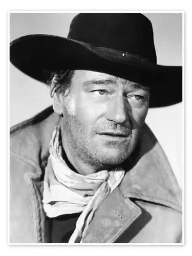 John Wayne as a Cowboy II Everett Collection