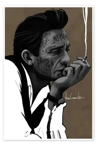 Johnny Cash de Nino Cammarata