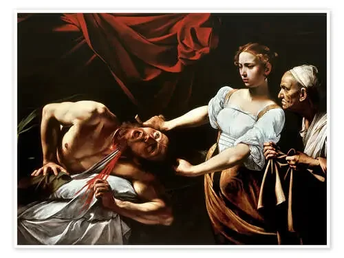 Judith y Holofernes de Michelangelo Merisi (Caravaggio) Master Collection