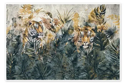 Jungle Tigers de Andrea Haase