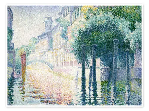 Kanal in Venedig. Um 1904 de Henri-Edmond Cross ARTOTHEK
