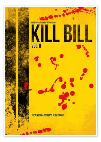 Kill Bill 2 – Tarantino Minimal Film Movie Alternative de HDMI2K