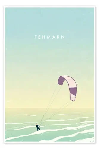 Kitesurfer on Fehmarn de Katinka Reinke