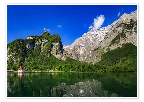 Königssee mit St Bartholomä de Moqui, Daniela Beyer