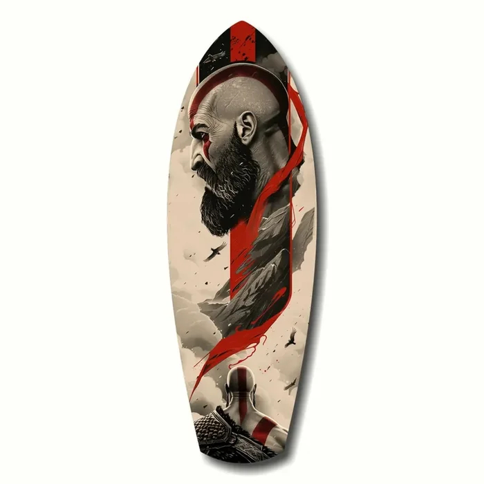 Kratos Glass Wall Art – 12 » X 35 «