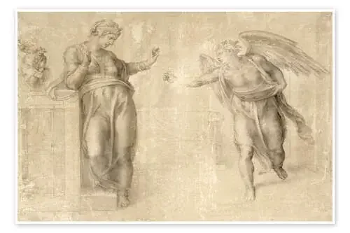 La Anunciación a María de Michelangelo akg-images