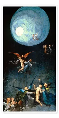 La ascensión al Empíreo de Hieronymus Bosch Master Collection