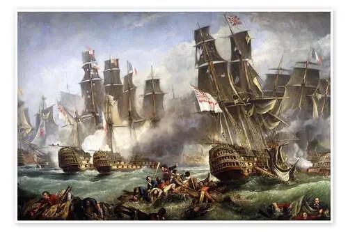 La batalla de Trafalgar de English School ARTOTHEK