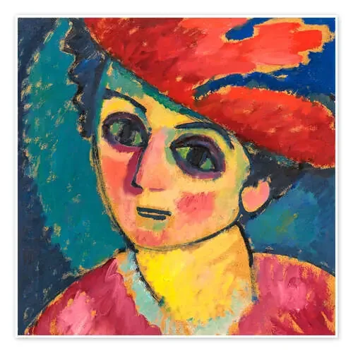 La cabeza de la mujer de Alexej von Jawlensky Master Collection