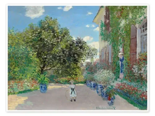 La casa de artistas de Argenteuil de Claude Monet Master Collection
