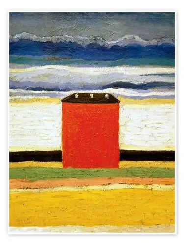 La casa roja de Kasimir Sewerinowitsch Malewitsch akg-images