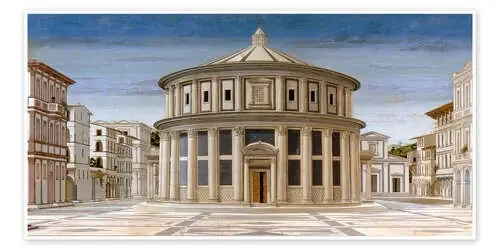 La ciudad ideal (detalle) de Piero della Francesca akg-images