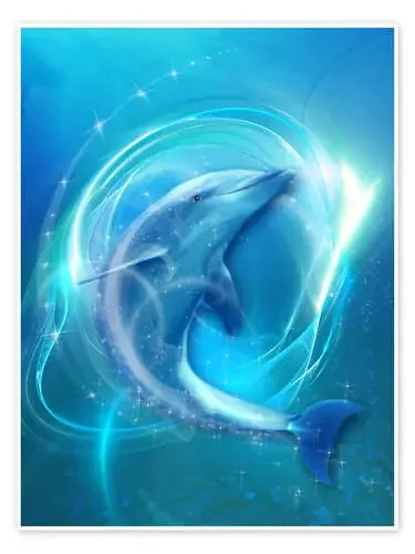 La energía del delfín de Dolphins DreamDesign
