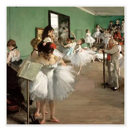 La hora de la danza de Edgar Degas Master Collection
