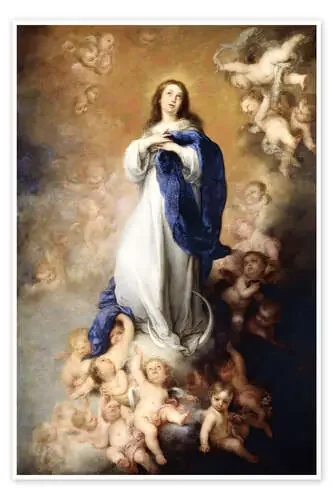 La Inmaculada Concepción de los Venerables de Bartolomé Esteban Murillo Master Collection