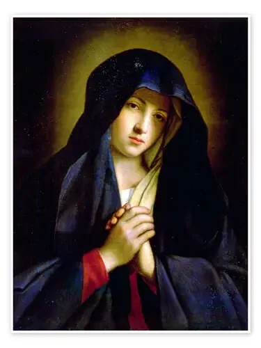 La madonna esta de luto de Il Sassoferrato Bridgeman Images