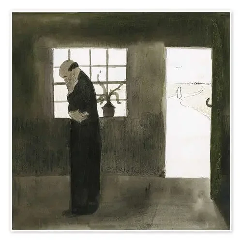 LA MÉDITATION de Léon Spilliaert Master Collection
