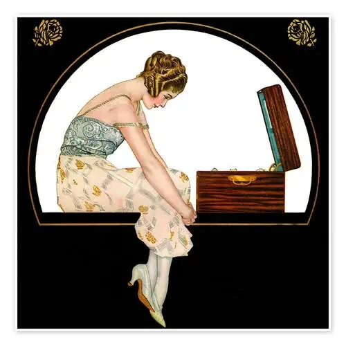La música de la mujer de Clarence Coles Phillips Master Collection
