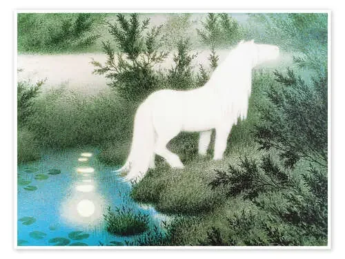 La nada convertida en caballo de Theodor Kittelsen Master Collection