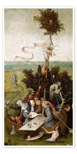 La nave de los locos de Hieronymus Bosch Master Collection