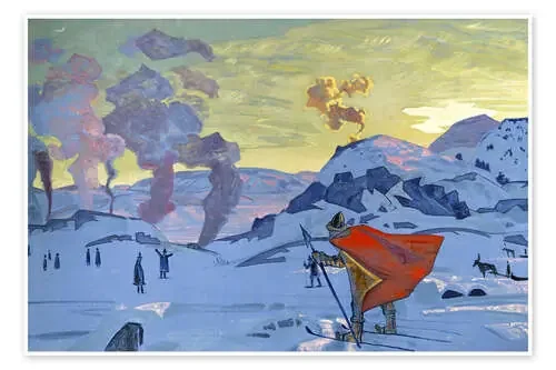 La Paz señales de fuego de Nicholas Roerich Master Collection