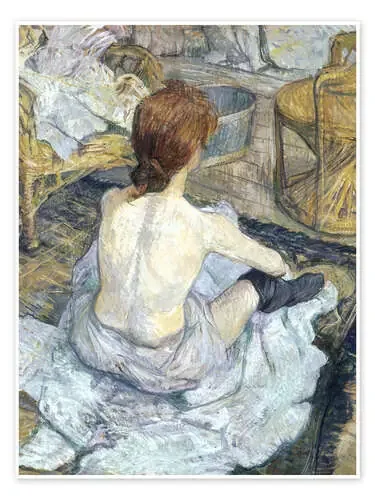 La pelirroja de Henri de Toulouse-Lautrec Master Collection