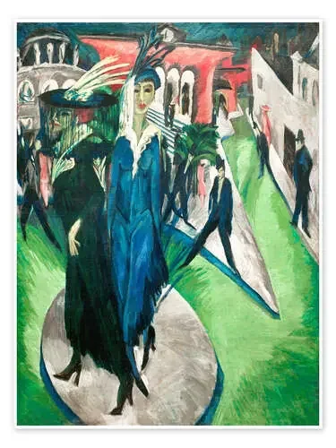 La plaza de Postdam de Ernst Ludwig Kirchner akg-images