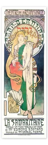 La Samaritaine, 1897 de Alfons Mucha akg-images