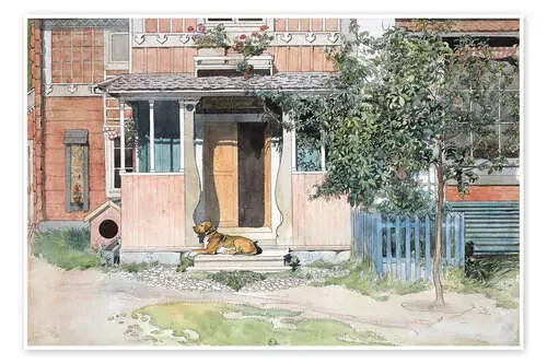 La terraza de Carl Larsson Master Collection