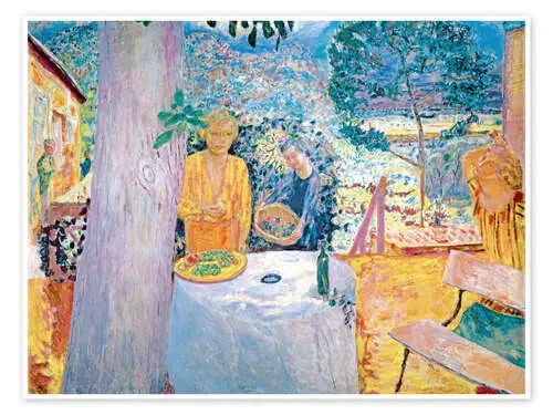 La terraza en Vernonnet de Pierre Bonnard Master Collection