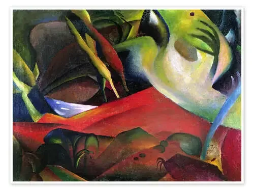 La tormenta de August Macke Bridgeman Images