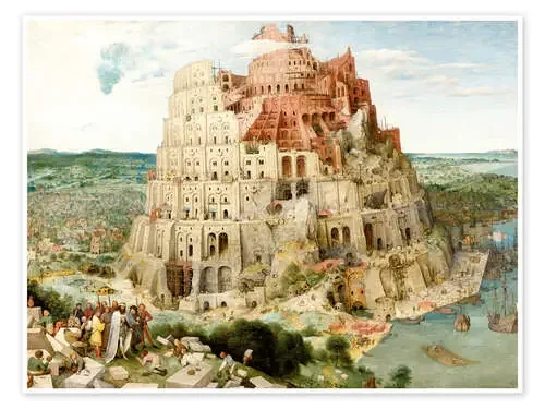 La Torre de Babel de Pieter Brueghel d.Ä. Master Collection