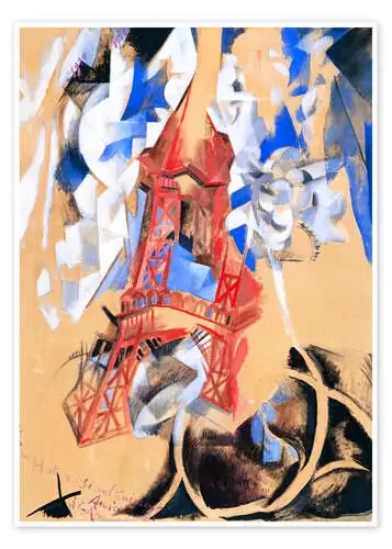 La Torre Eiffel I de Robert Delaunay ARTOTHEK