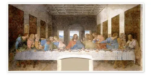 La última cena II de Leonardo da Vinci Master Collection