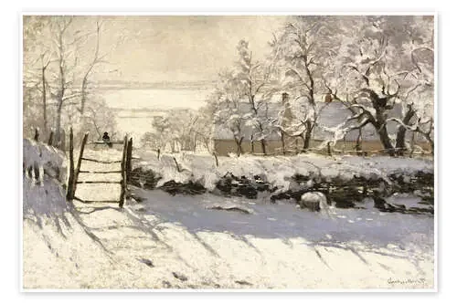 La urraca de Claude Monet Master Collection
