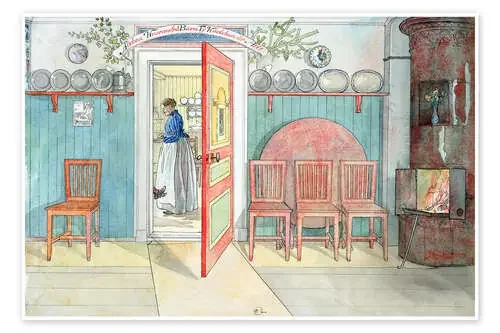 La vieja Anna de Carl Larsson Bridgeman Images