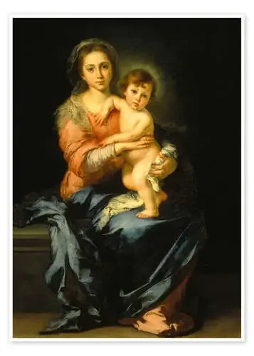 La Virgen con el Niño de Bartolomé Esteban Murillo ARTOTHEK