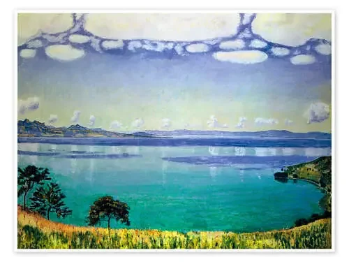 Lake Geneva from Chexbres de Ferdinand Hodler akg-images