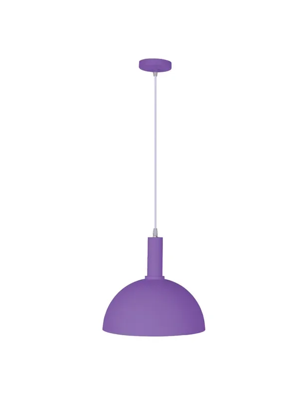 Lámpara Colgante Metal de 30 Lila
