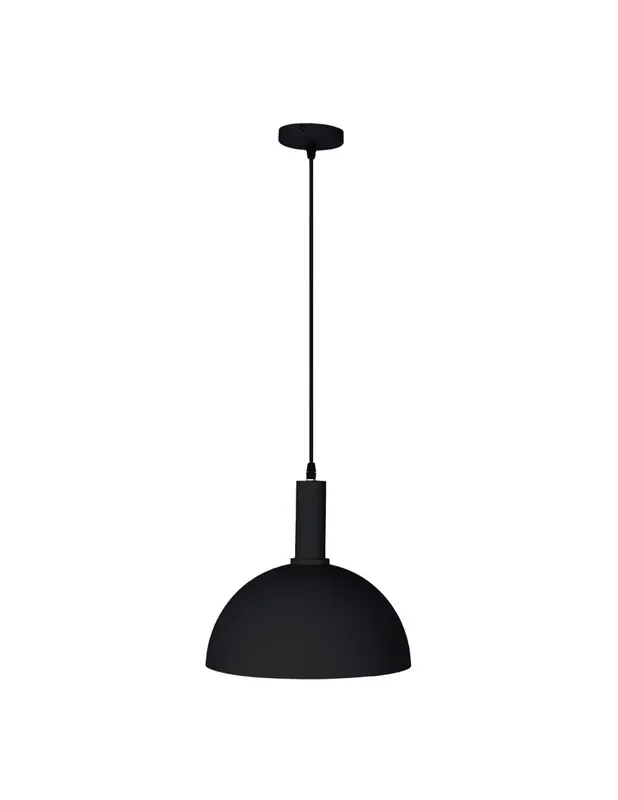 Lámpara Colgante Metal de 30 Negro