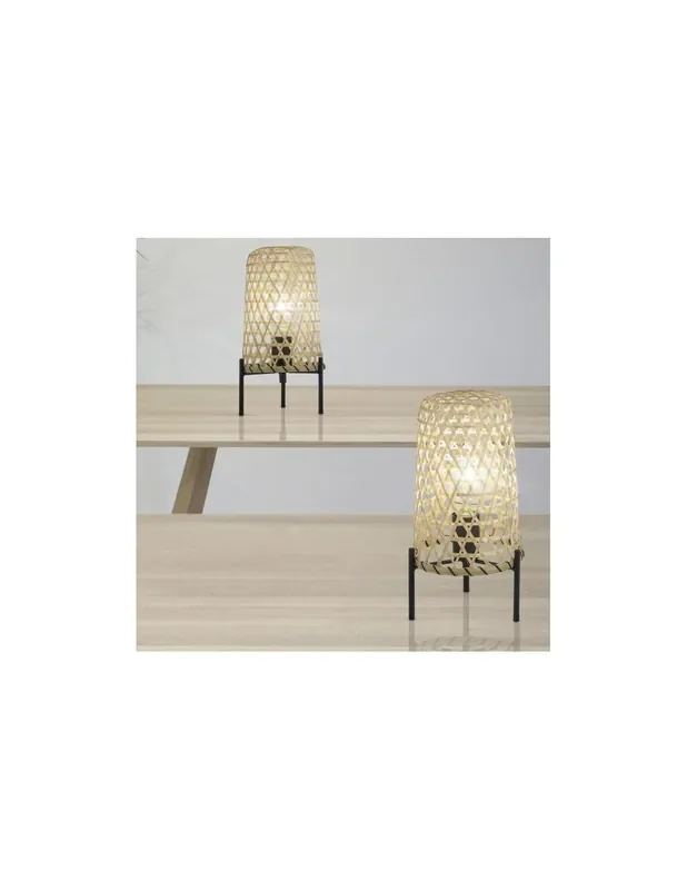 Lámpara de Mesa Bambú
