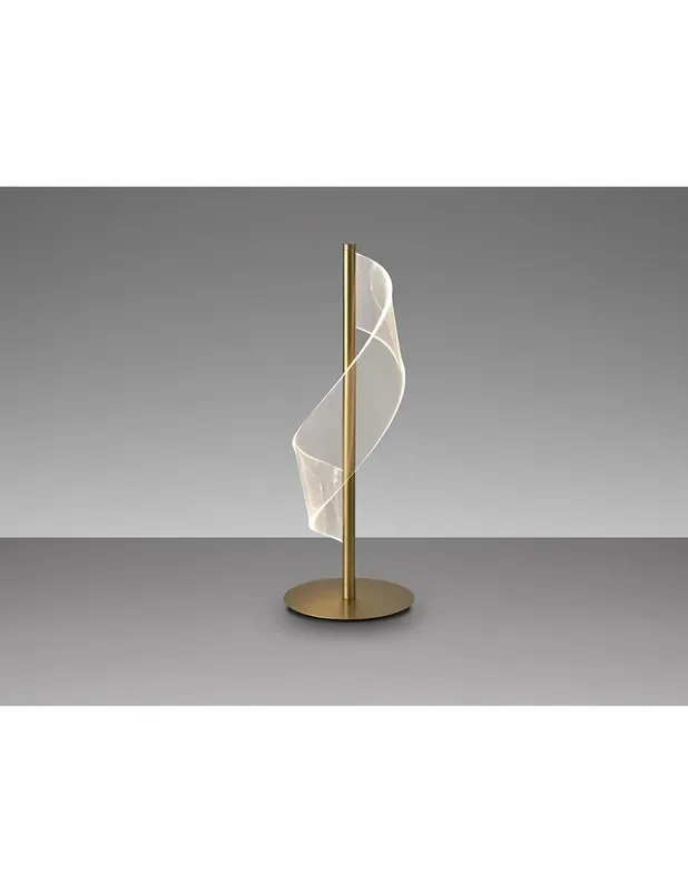 Lámpara de Mesa Velas Led Oro Schuller