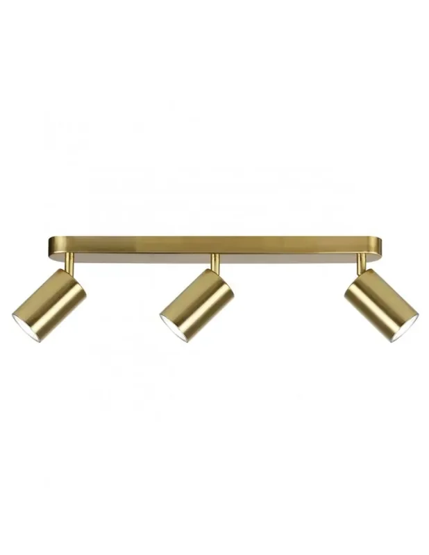 Lámparas Lineales Modernas Oro Satinado