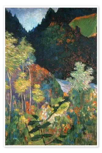 Landscape de Paul Gauguin Bridgeman Images