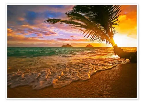 Lanikai Beach al amanecer de Tomas del Amo Design Pics