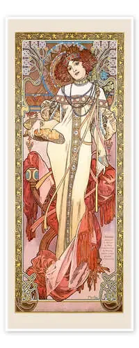 Las cuatro estaciones – El Otoño de Alfons Mucha Master Collection