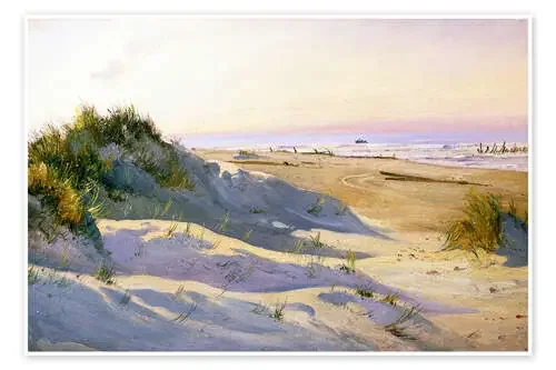 Las dunas, Skagen de Holger Drachmann Bridgeman Images