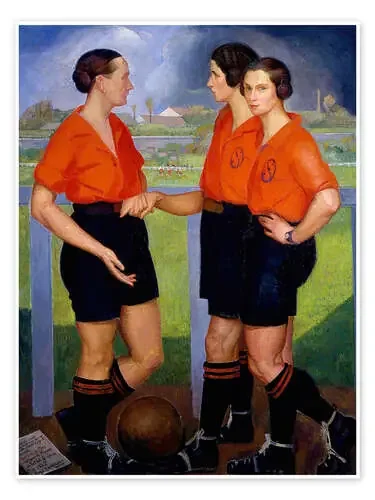 Las futbolistas de Angel Zarraga Master Collection