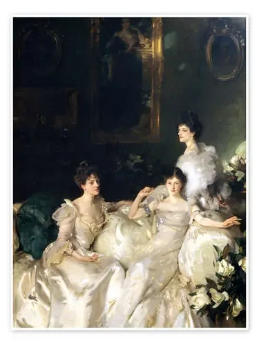 Las hermanas Wyndham de John Singer Sargent Master Collection