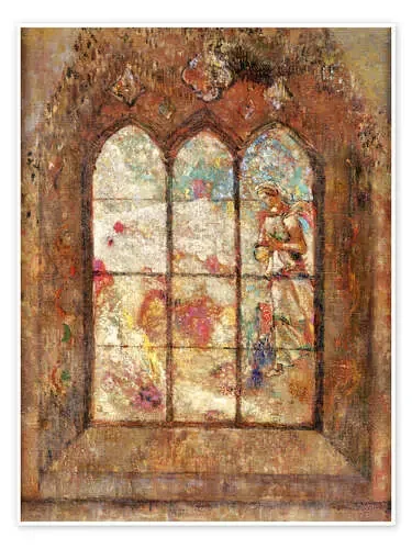 Las vidrieras. de Odilon Redon Bridgeman Images